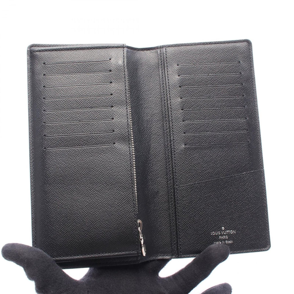 Louis Vuitton Bifold Wallet Portefeuille Brazza 3D Canvas — view 3