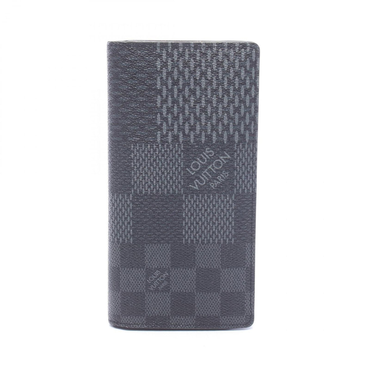 Louis Vuitton Bifold Wallet Portefeuille Brazza 3D Canvas