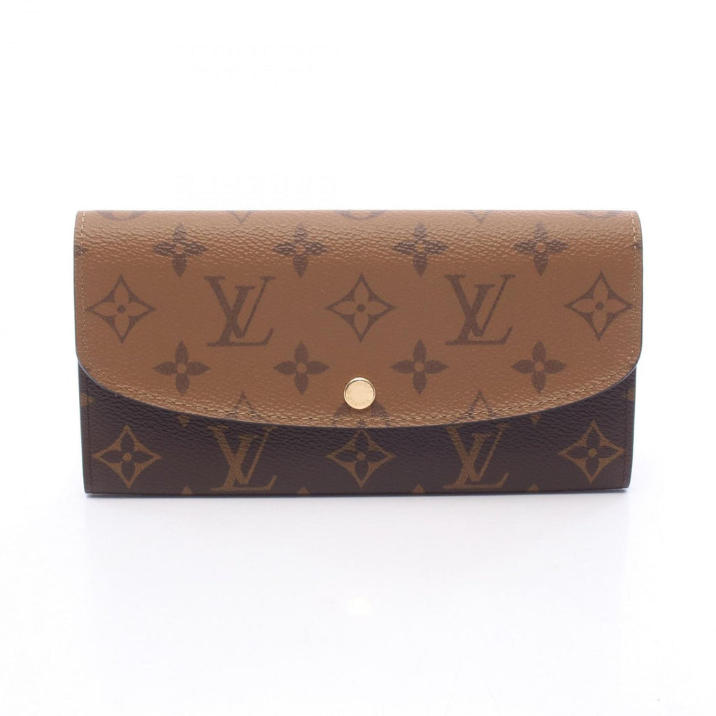 Louis Vuitton Bifold Wallet Portefeuille Emily Canvas