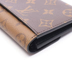 Louis Vuitton Bifold Wallet Portefeuille Emily Canvas — view 6