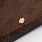 Louis Vuitton Bifold Wallet Portefeuille Emily Canvas — view 5