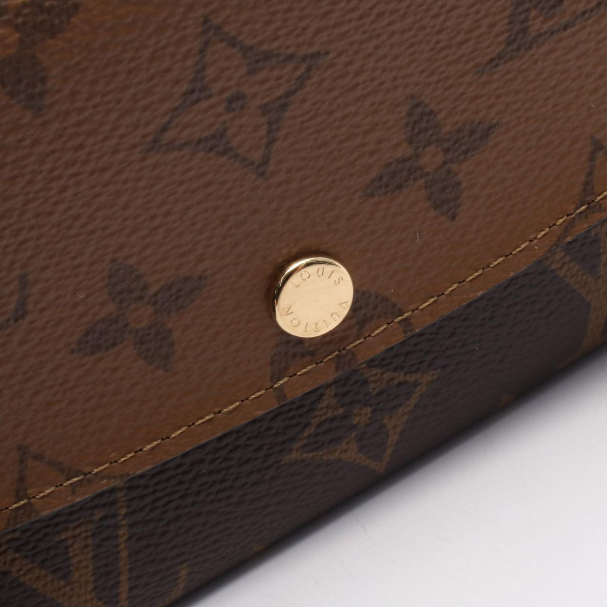 Louis Vuitton Bifold Wallet Portefeuille Emily Canvas — view 5