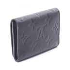 Louis Vuitton Card Case Envelope Business Holder Noir Leather — view 2