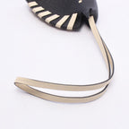 Hermes Charm Cheval Tresse Cles Black Keychain — view 4