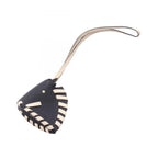Hermes Charm Cheval Tresse Cles Black Keychain