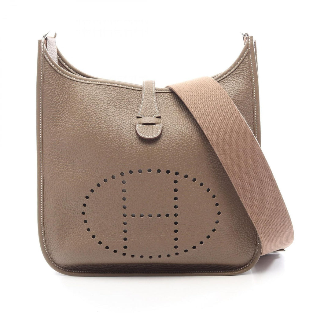 Hermes Shoulder Bag Evelyne 3 Trois PM Etoupe