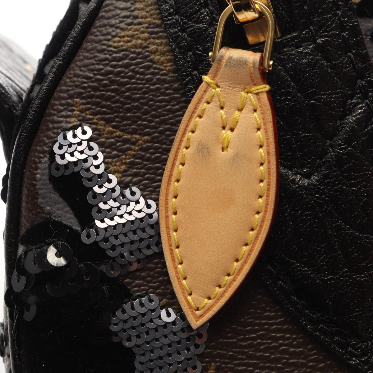 Louis Vuitton Handbag Fleur Duget Carrousel Noir Leather — view 8