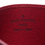 Louis Vuitton Card Case Porte Cartes Simple Fuchsia Leather — view 4