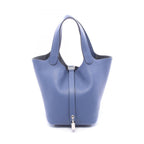 Hermes Handbag Picotin Lock PM Bleu Brighton