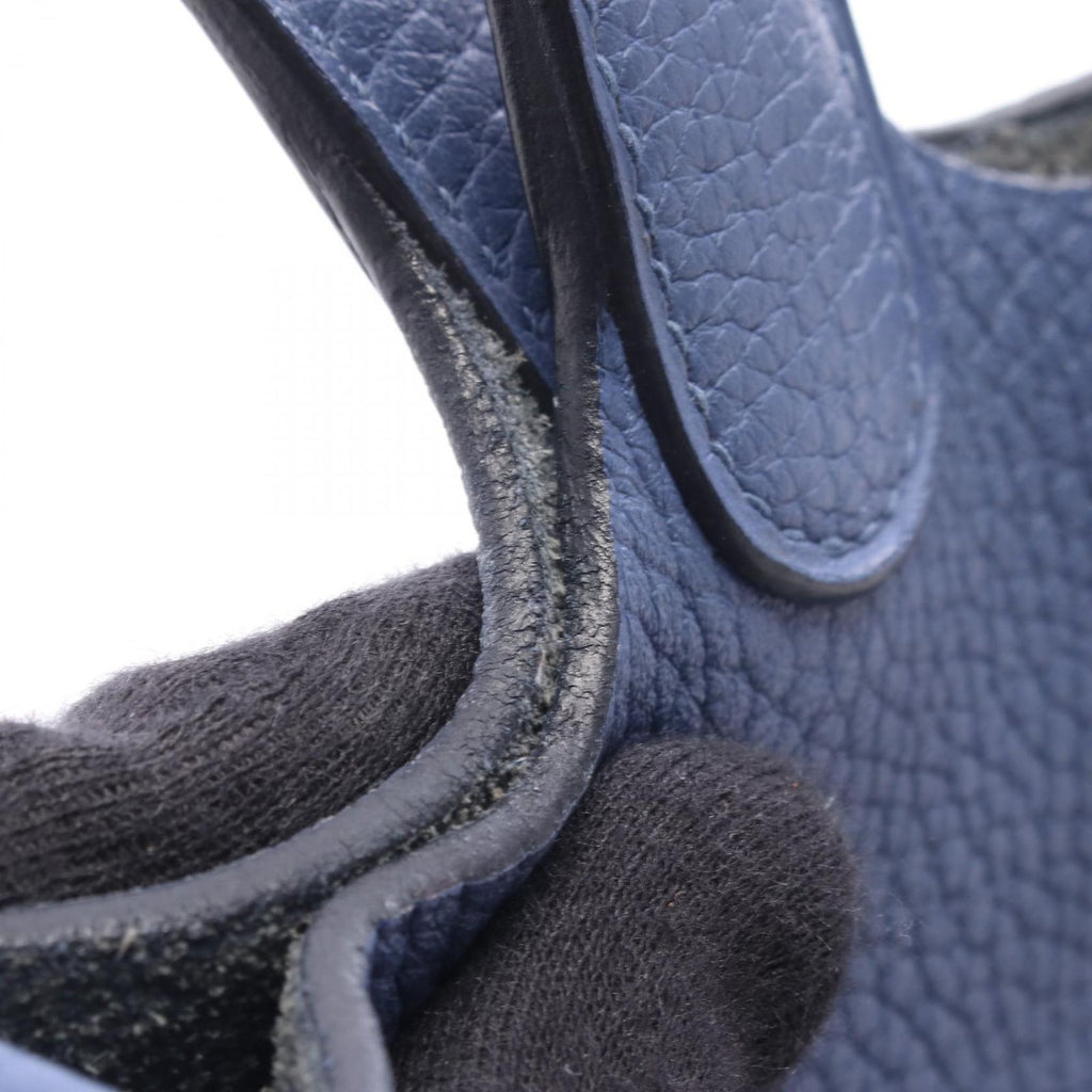 Hermes Handbag Picotin Lock PM Bleu Brighton — view 8