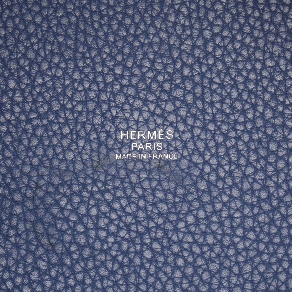 Hermes Handbag Picotin Lock PM Bleu Brighton — view 4