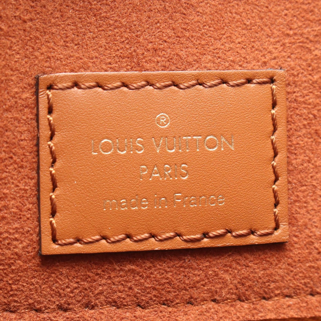 Louis Vuitton Tote Bag Fold PM 2-Way Cerise Cream Noir Leather — view 4