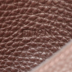 Hermes Card Case Dogon Chocolat Leather — view 5