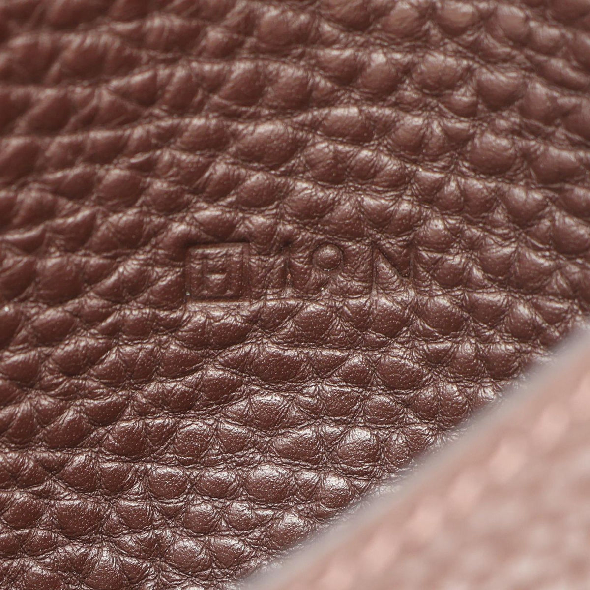 Hermes Card Case Dogon Chocolat Leather — view 5