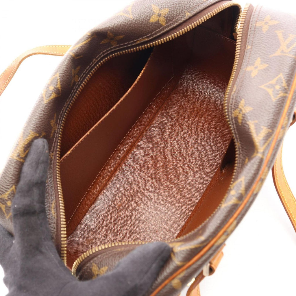 Louis Vuitton Shoulder Bag Cite MM Monogram Leather — view 3