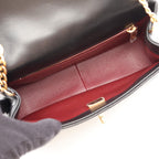 Chanel Shoulder Bag Quilted Black Lambskin Mini Chain — view 3