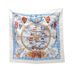 Hermes Scarf Carre 90 Vive le Vent Silk