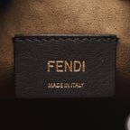 Fendi Mini Mon Tresor Zucca Canvas Leather Shoulder Bag — view 4