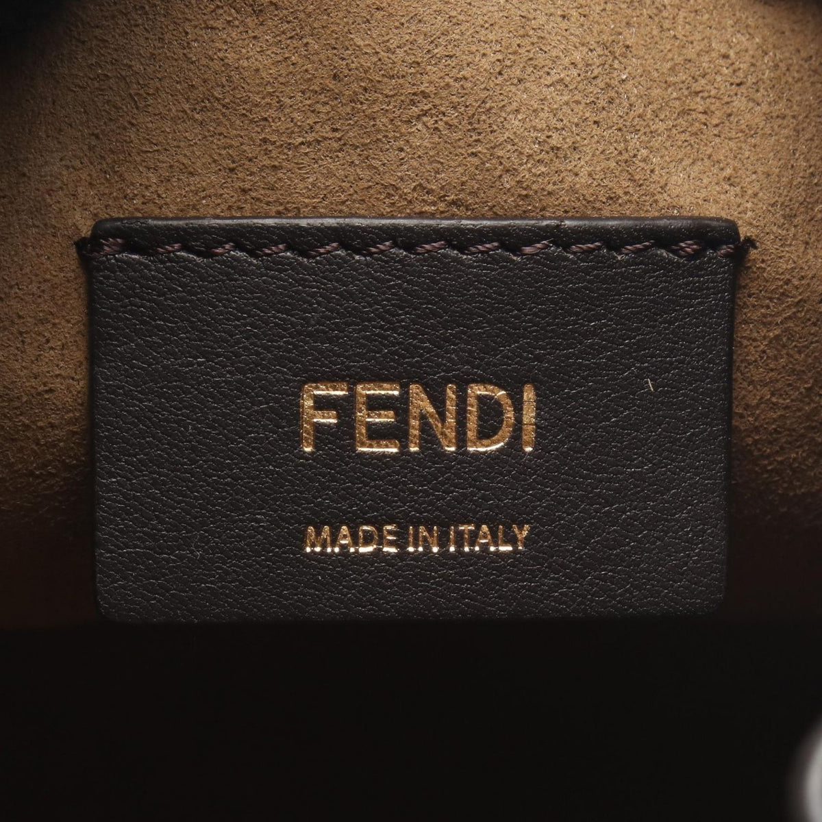 Fendi Mini Mon Tresor Zucca Canvas Leather Shoulder Bag — view 4