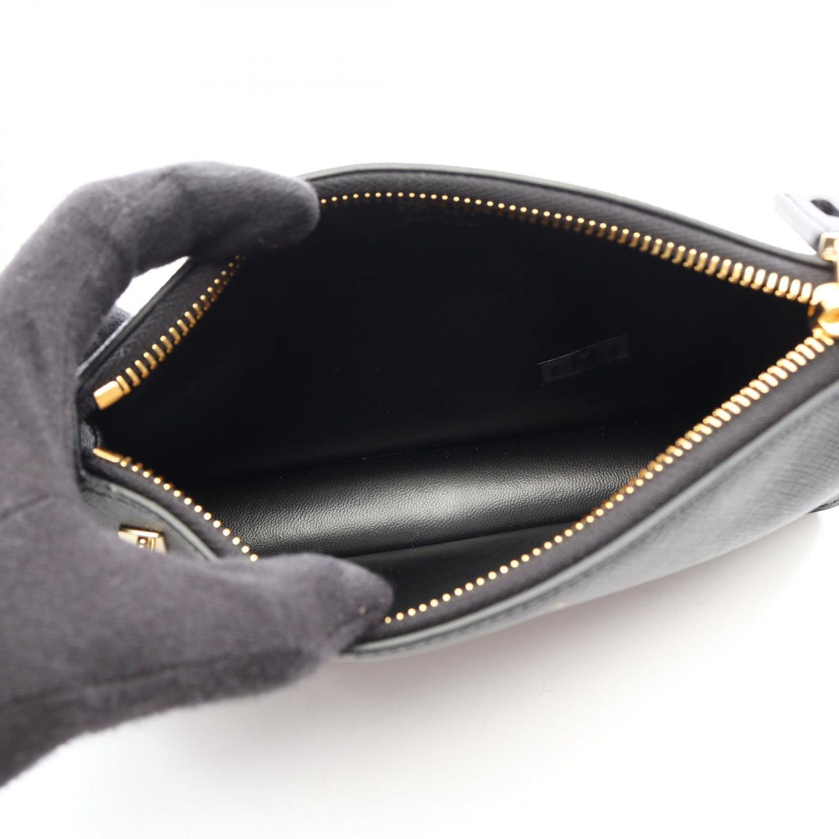 Prada Shoulder Bag Smartphone Pouch Saffiano Leather — view 3