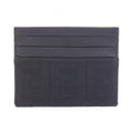 Fendi Card Case FF Jacquard Canvas Leather