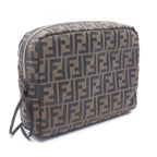 Fendi FF Light Medium Pouch Super Light Zucca Nylon Leather — view 2