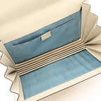 Gucci Clutch Sega Guccy Beige Leather — view 3