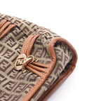 Fendi Handbag Zucchino Beige Canvas Leather Mini Tote — view 6