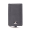 Dior Key Case CD Logo Black Leather Key Holder