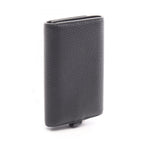 Dior Key Case CD Logo Black Leather Key Holder — view 2