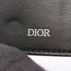 Dior Key Case CD Logo Black Leather Key Holder — view 4