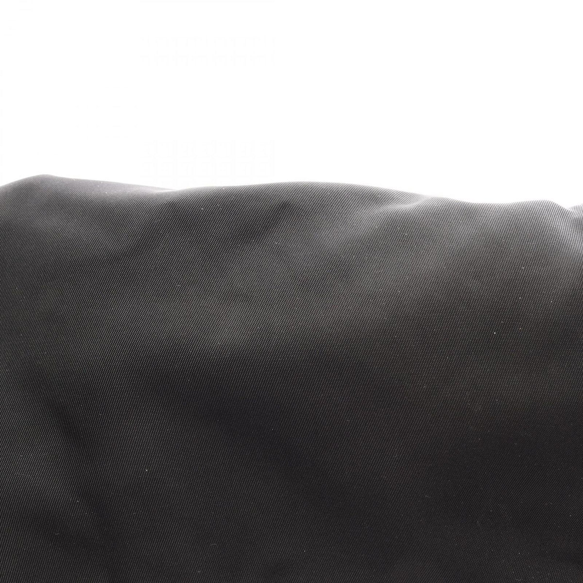 Prada Shoulder Bag Black Nylon Saffiano Leather — view 6