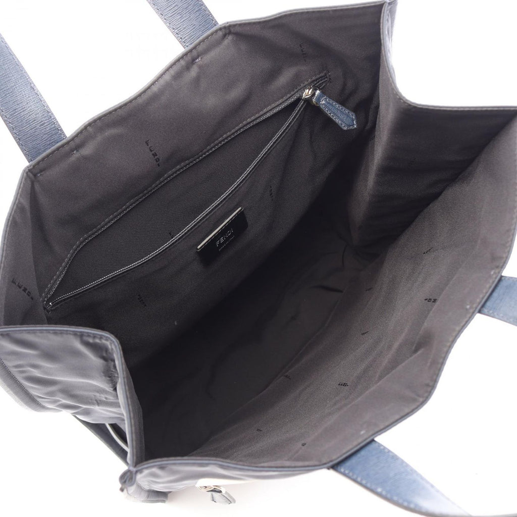 Fendi Tote Bag Bugs Monster BK Nylon Leather — view 3