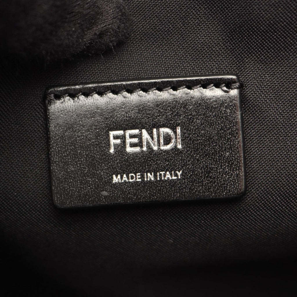 Fendi Tote Bag Bugs Monster BK Nylon Leather — view 4