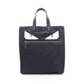 Fendi Tote Bag Bugs Monster BK Nylon Leather