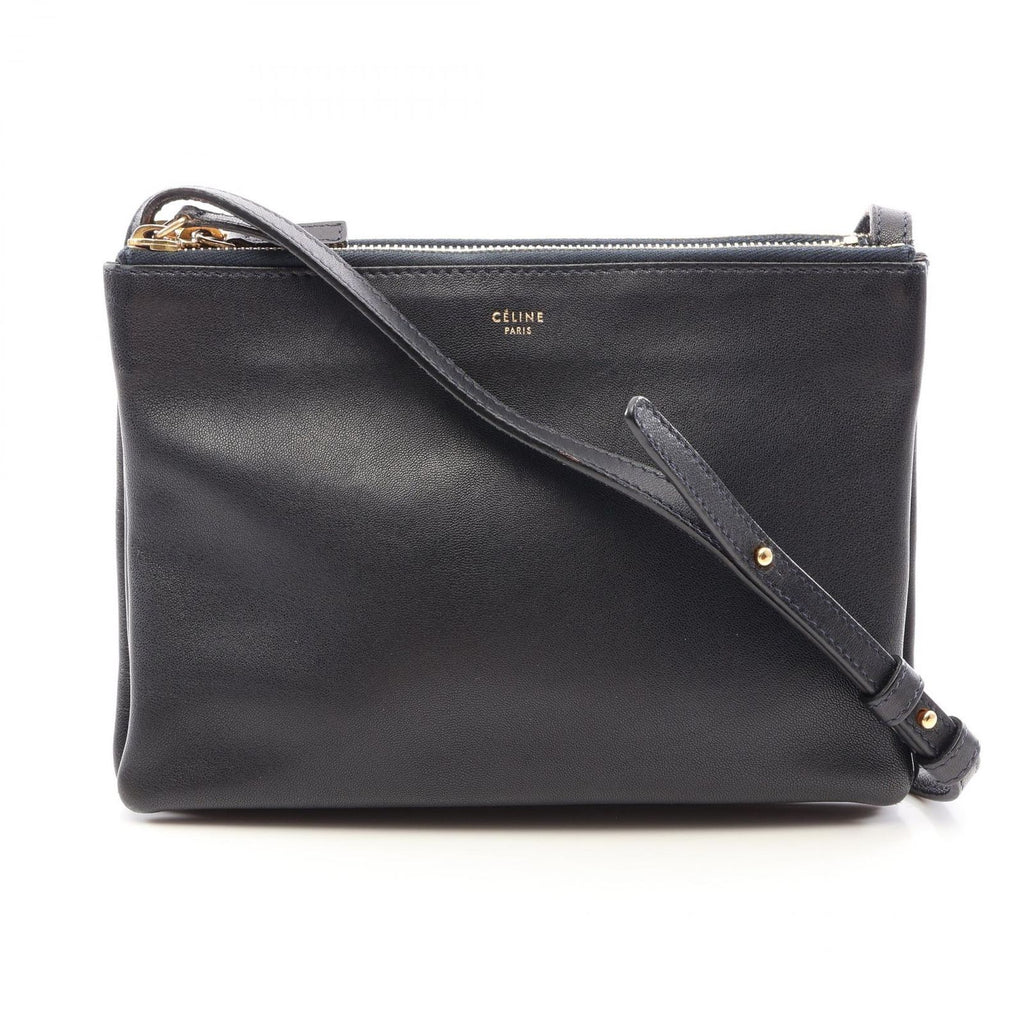 Celine Shoulder Bag Trio Small Leather