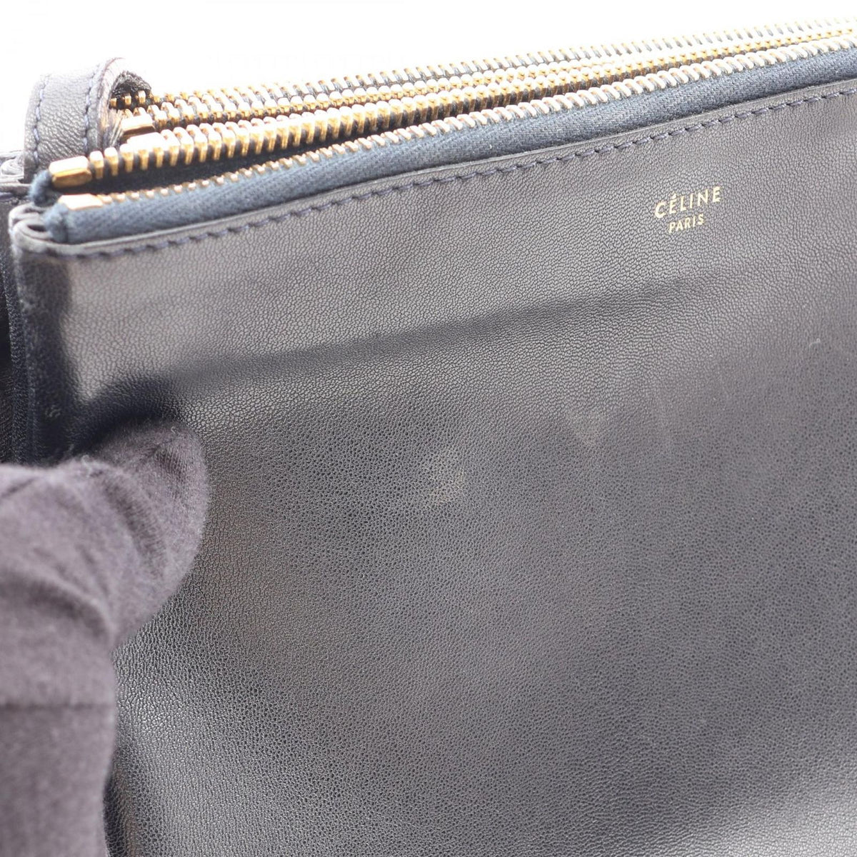 Celine Shoulder Bag Trio Small Leather — view 8