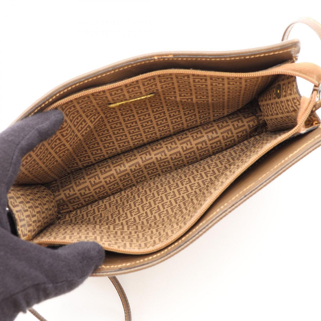 Fendi Shoulder Bag Zucchino Leather — view 3