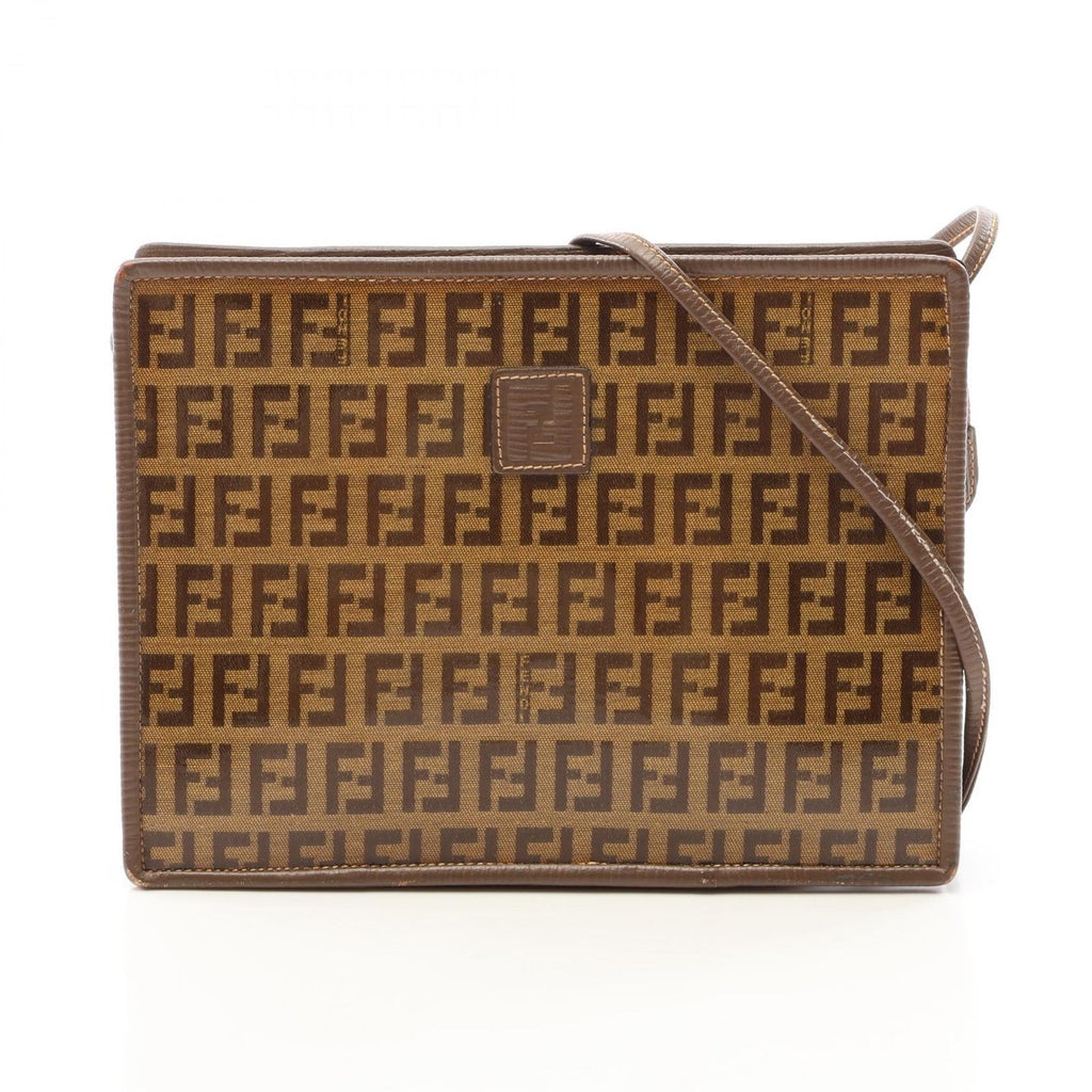 Fendi Shoulder Bag Zucchino Leather