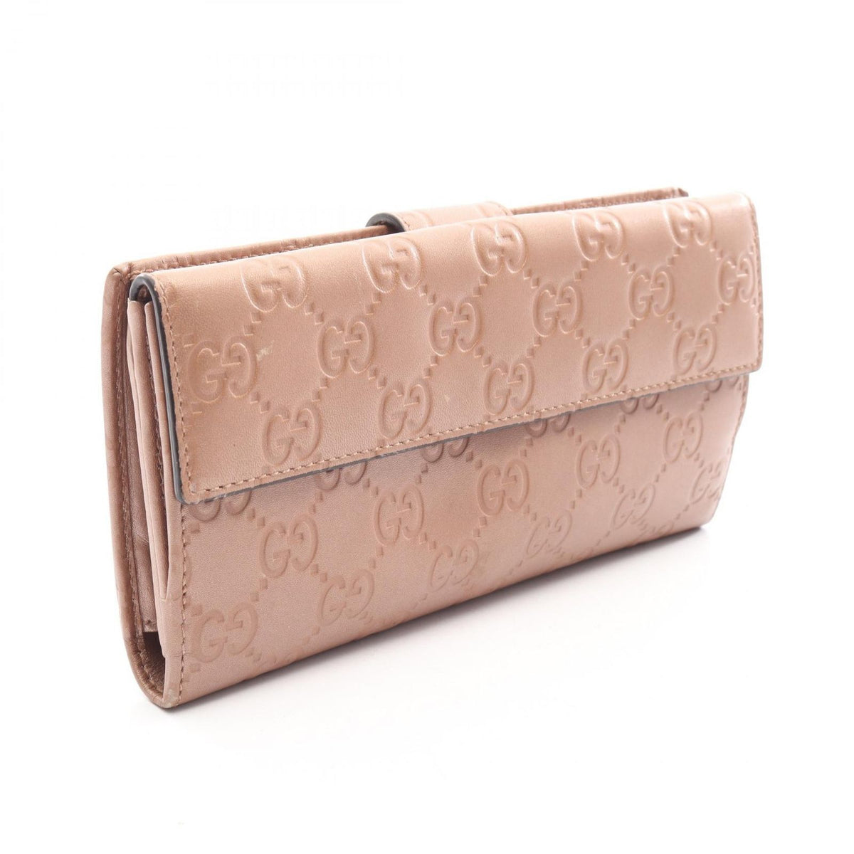 Gucci Bifold Wallet Guccissima Lovely Heart Leather — view 2