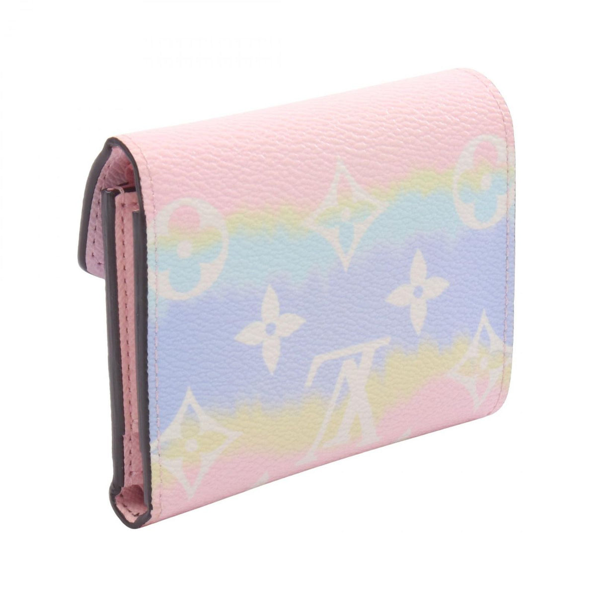 Louis Vuitton Trifold Wallet Portefeuille Zoe Pastel Canvase — view 2
