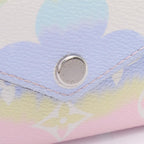Louis Vuitton Trifold Wallet Portefeuille Zoe Pastel Canvase — view 7