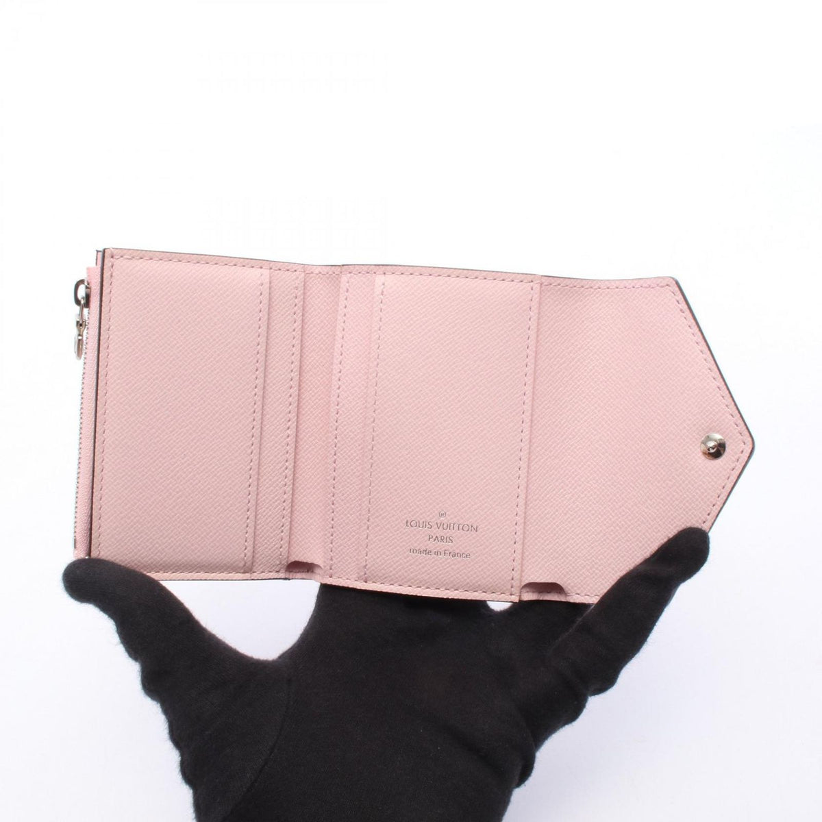 Louis Vuitton Trifold Wallet Portefeuille Zoe Pastel Canvase — view 3