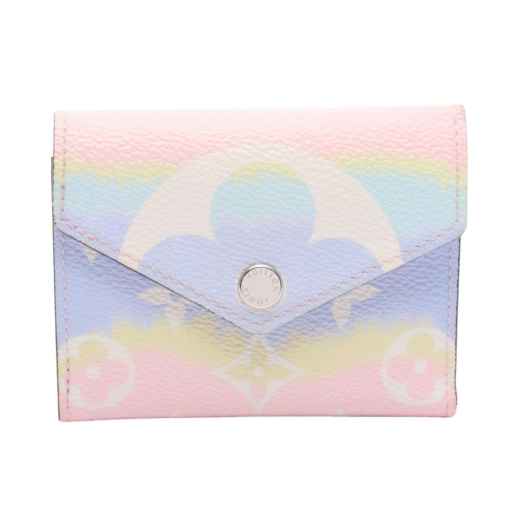 Louis Vuitton Trifold Wallet Portefeuille Zoe Pastel Canvase