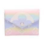 Louis Vuitton Trifold Wallet Portefeuille Zoe Pastel Canvase