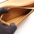 Louis Vuitton Bifold Wallet LV Vertical Noir Leather — view 4