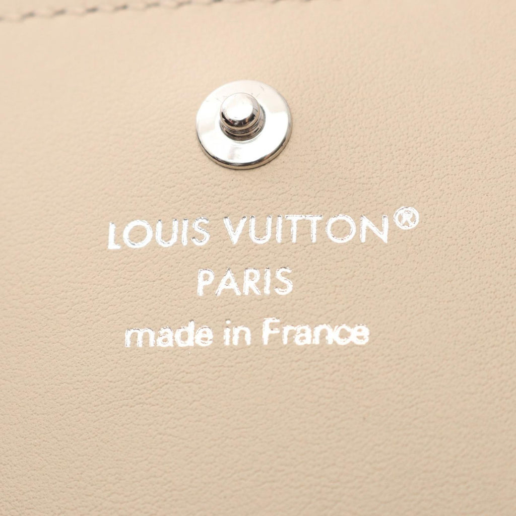 Louis Vuitton Bifold Wallet Portefeuille Iris Compact Galet Leather — view 4
