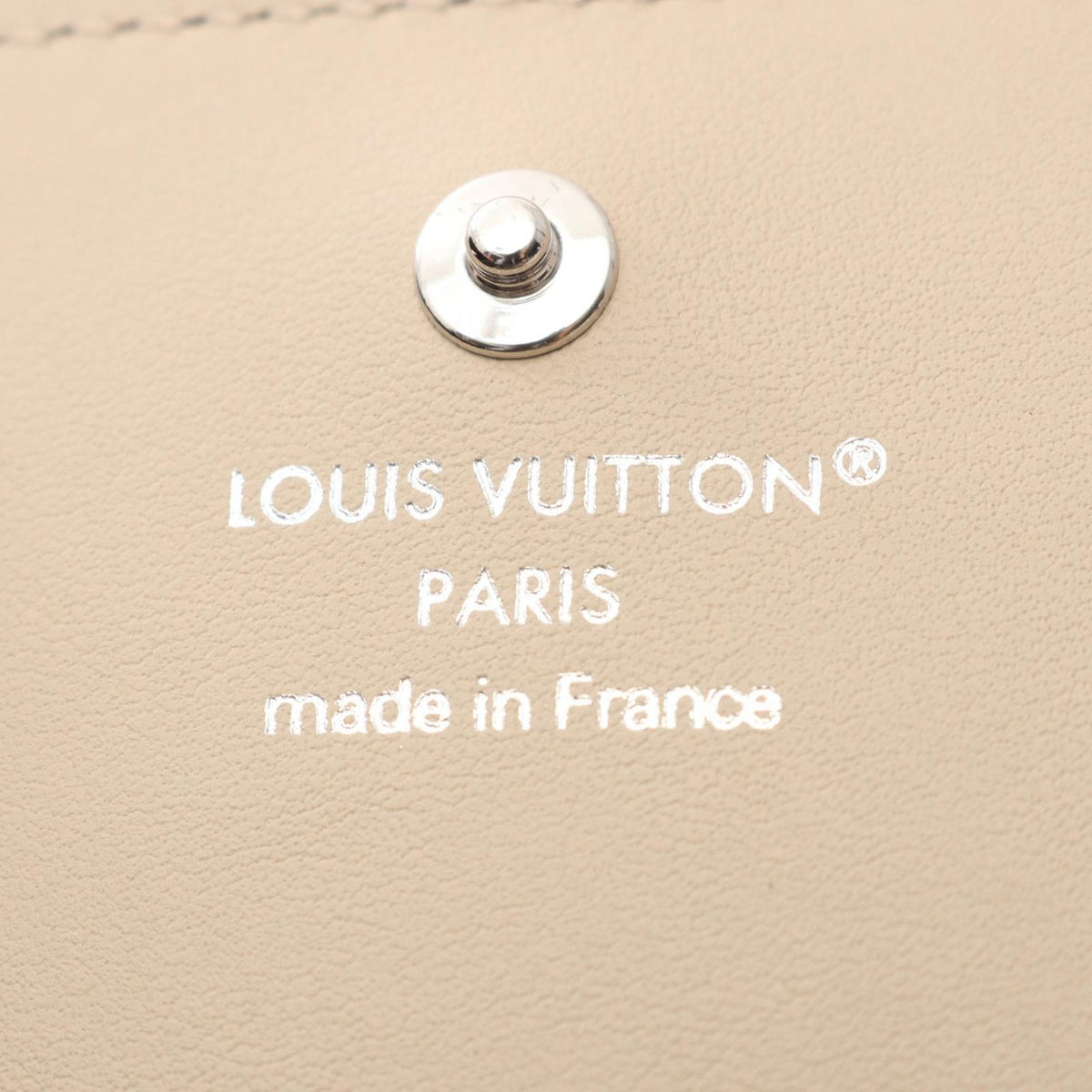 Louis Vuitton Bifold Wallet Portefeuille Iris Compact Galet Leather — view 4