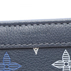 Louis Vuitton Shoulder Bag Gaston Wearable Wallet Navy Blue Leather — view 4