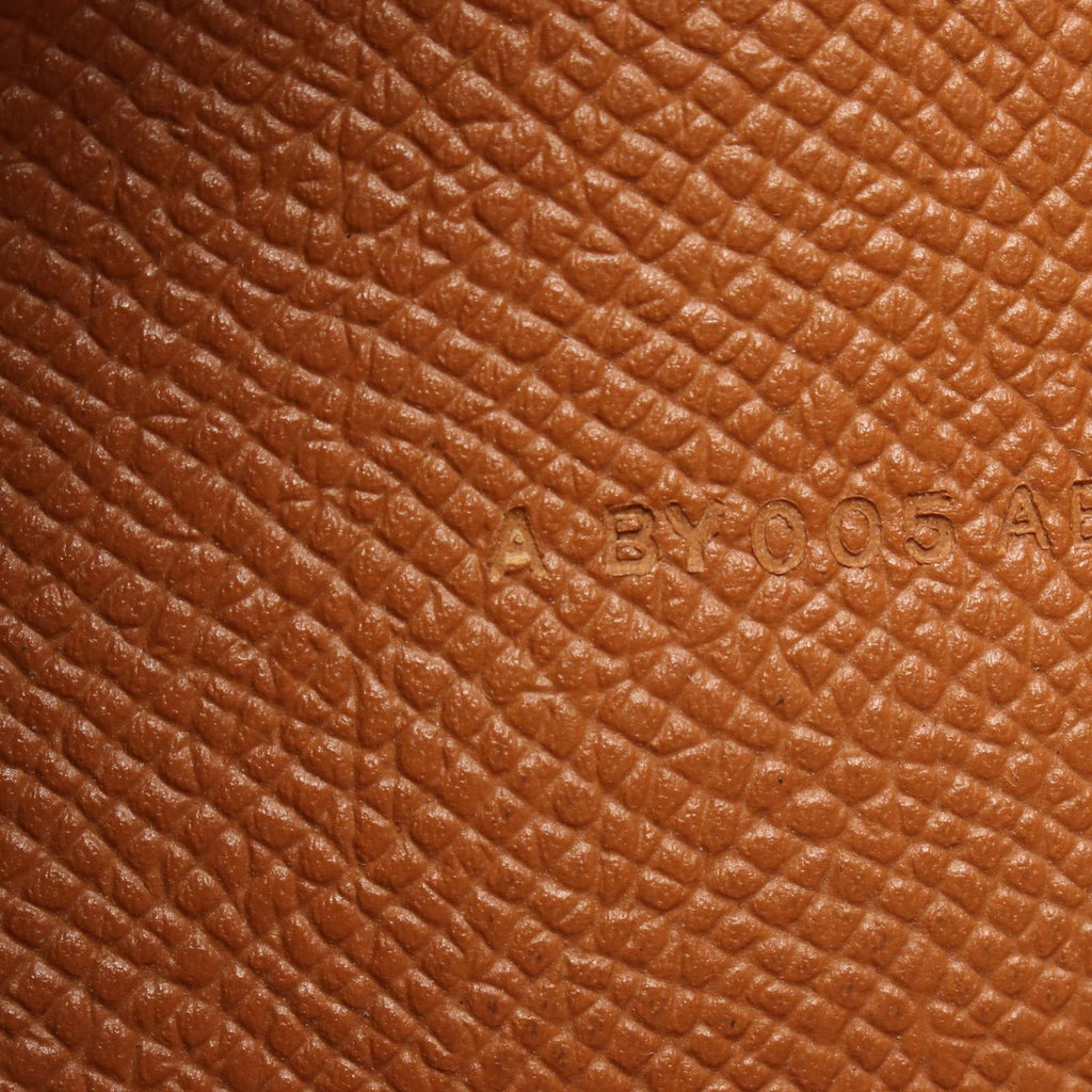 Hermes Bifold Wallet Bearn Soufflet Gold Leather — view 6